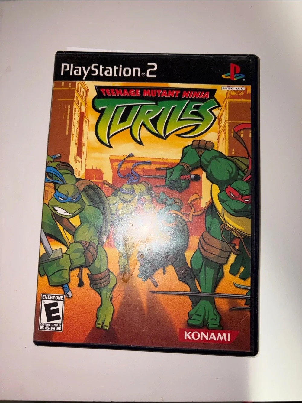 Konami Teenage Mutant Ninja Turtles Series PS2 Multiplayer E NTSC-U/C